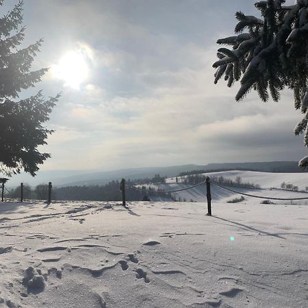Restaurace A Penzion Gansberg Cotkytle Exteriör bild