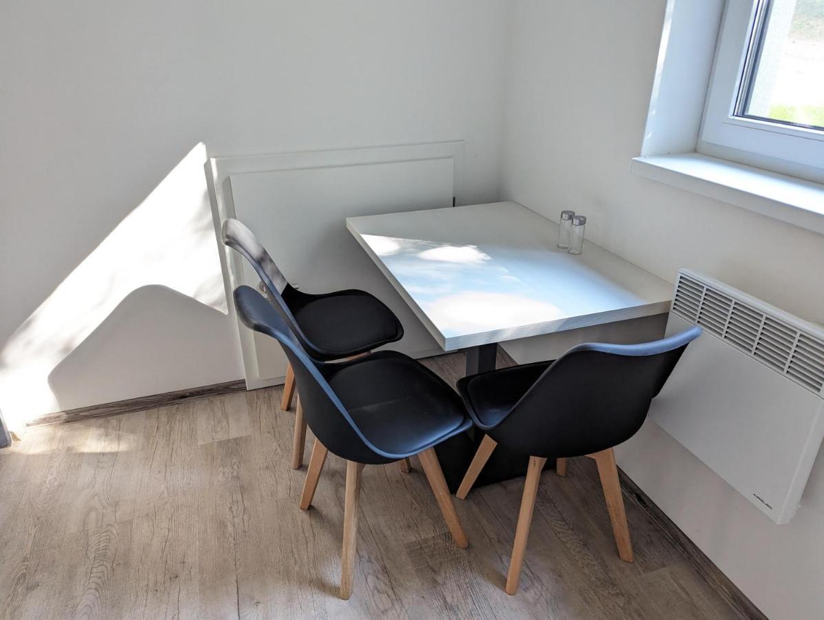 Restaurace A Penzion Gansberg Cotkytle Exteriör bild