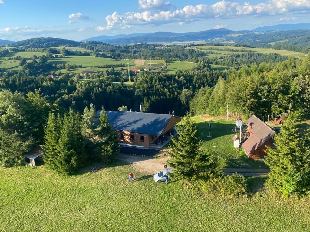 Restaurace A Penzion Gansberg Cotkytle Exteriör bild