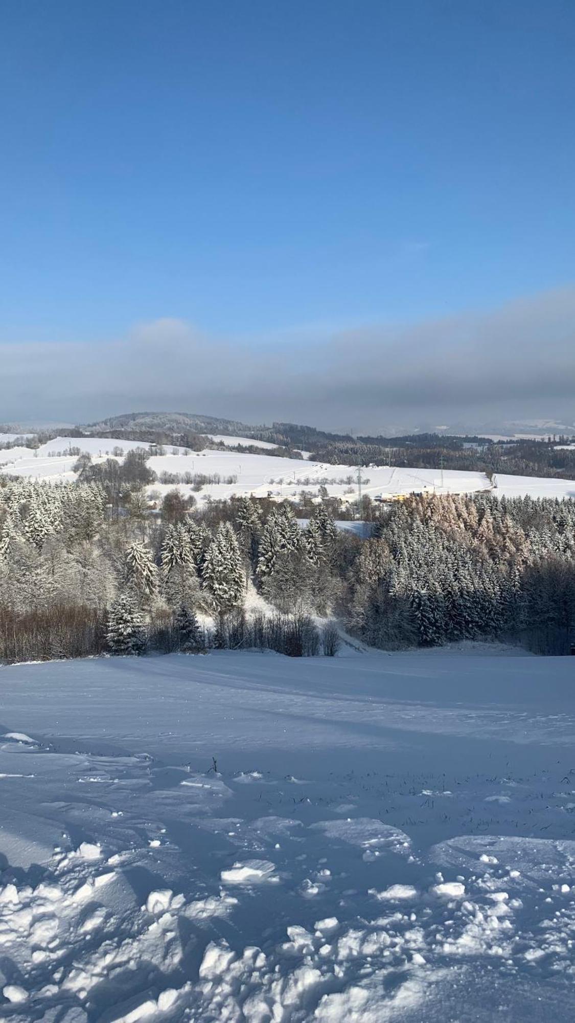 Restaurace A Penzion Gansberg Cotkytle Exteriör bild